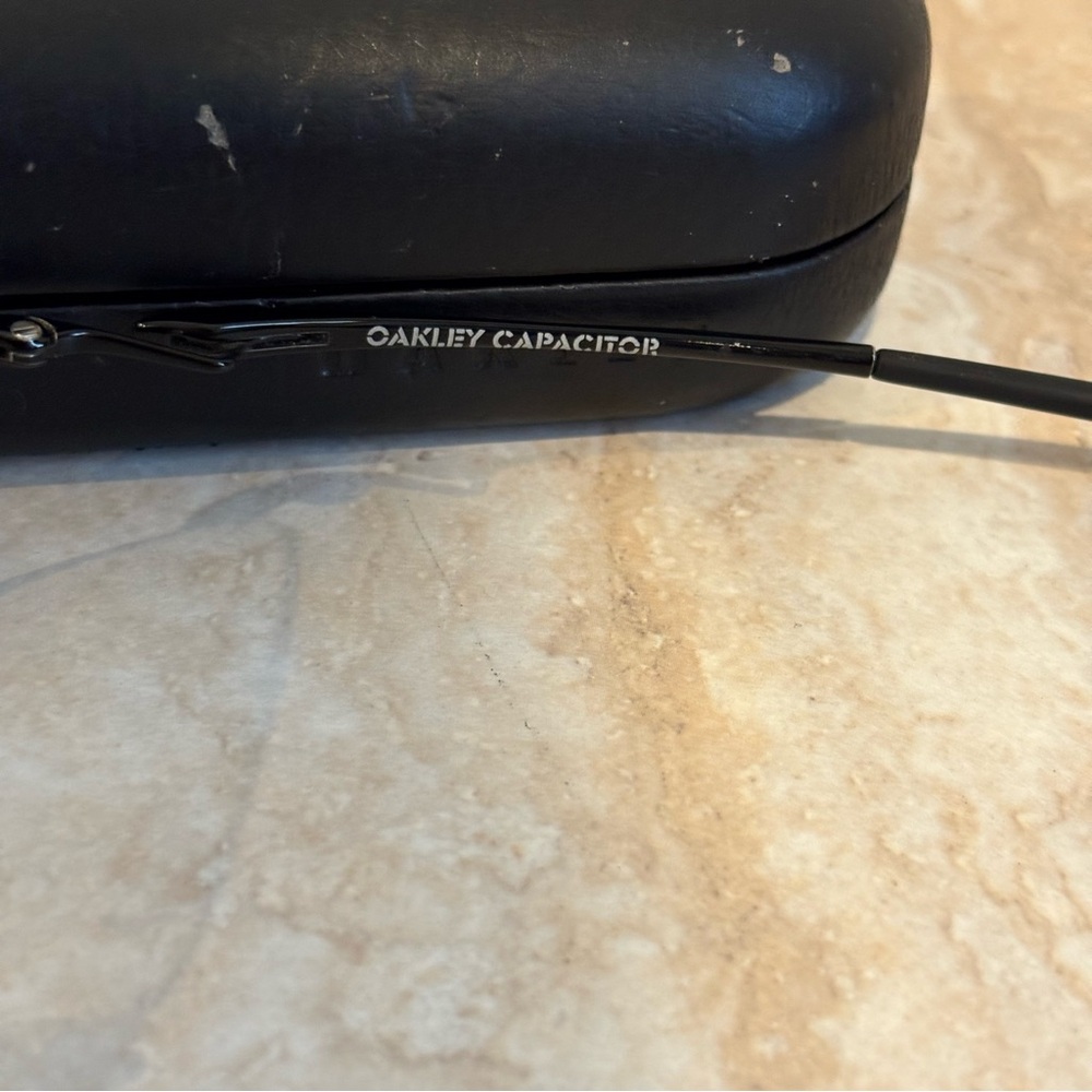 Oakley Capacitor metal rectangular oval eyeglasses - image 7